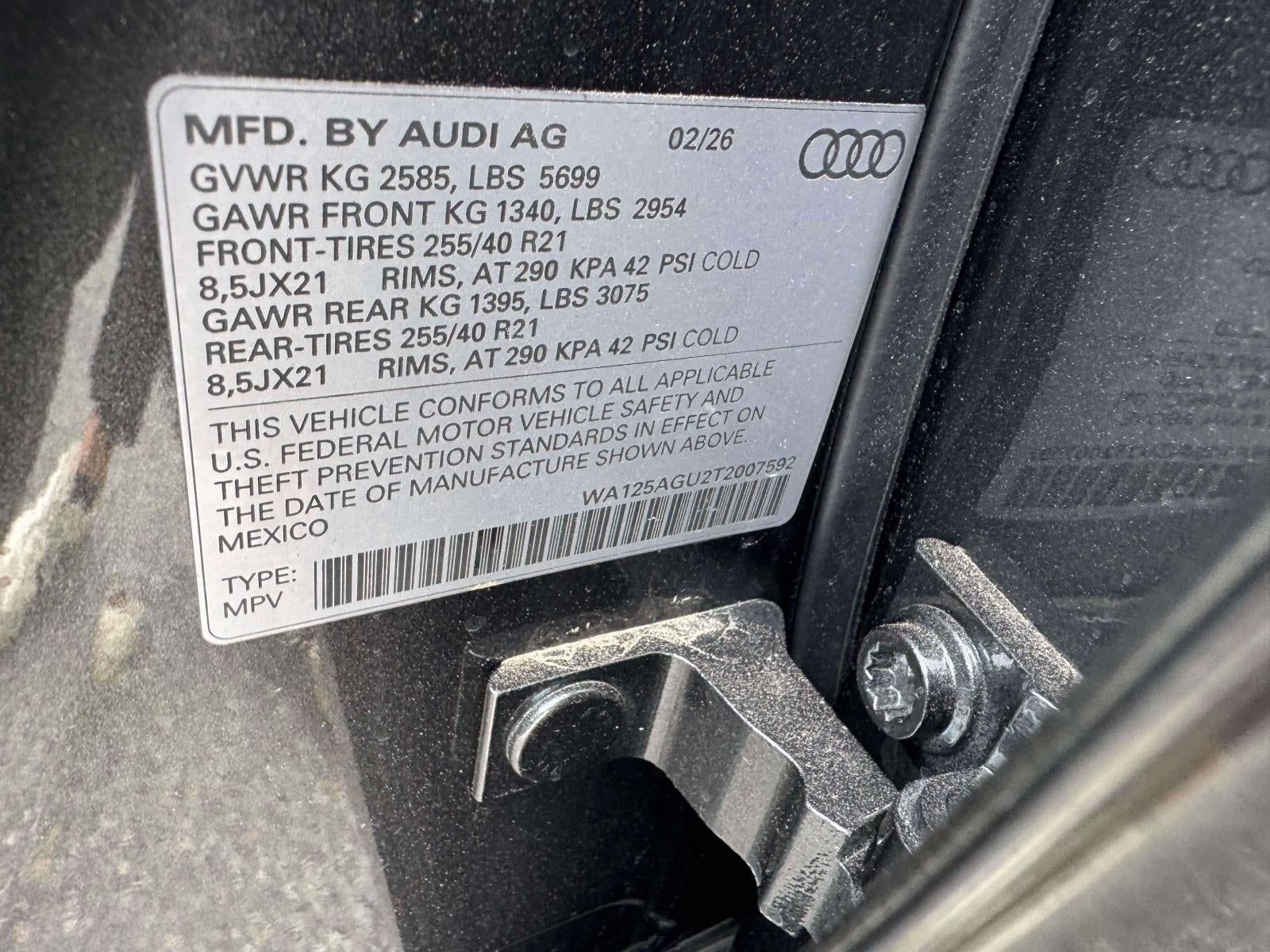2026 Audi SQ5 Premium Plus