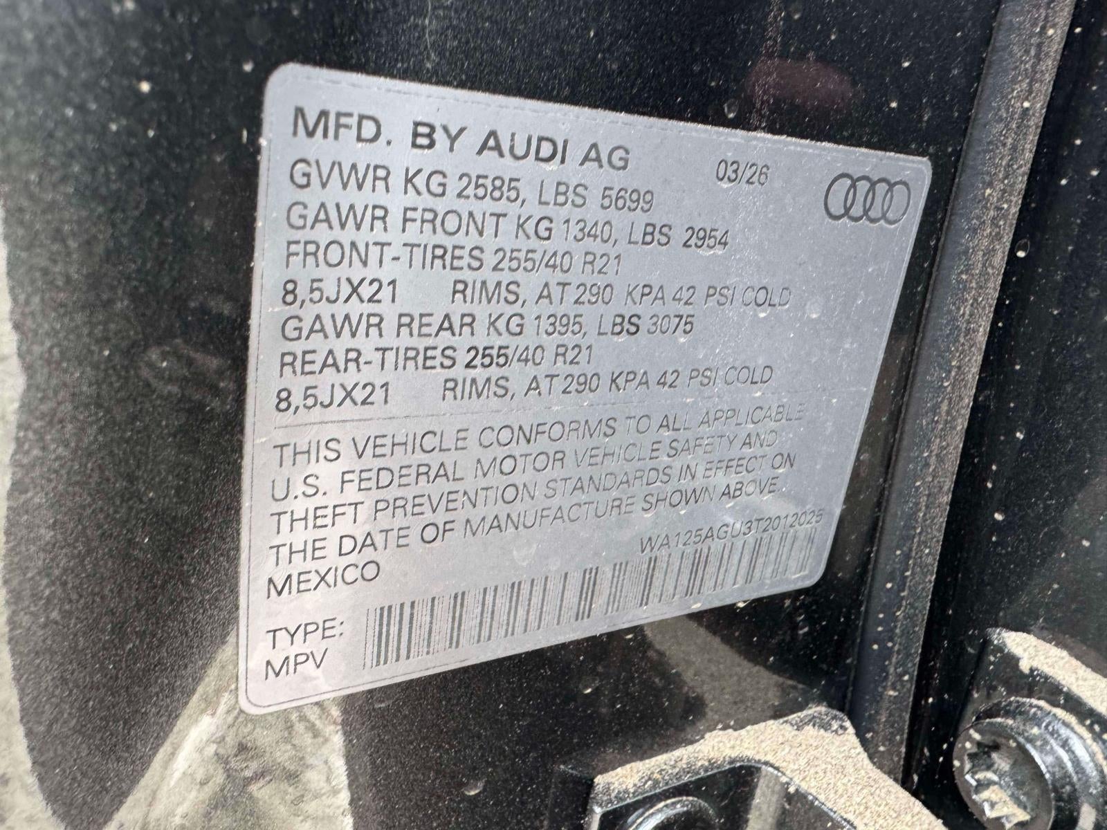 2026 Audi SQ5 Premium Plus