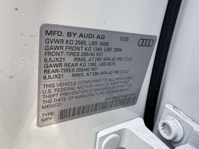 2025 Audi SQ5 3.0T Premium Plus