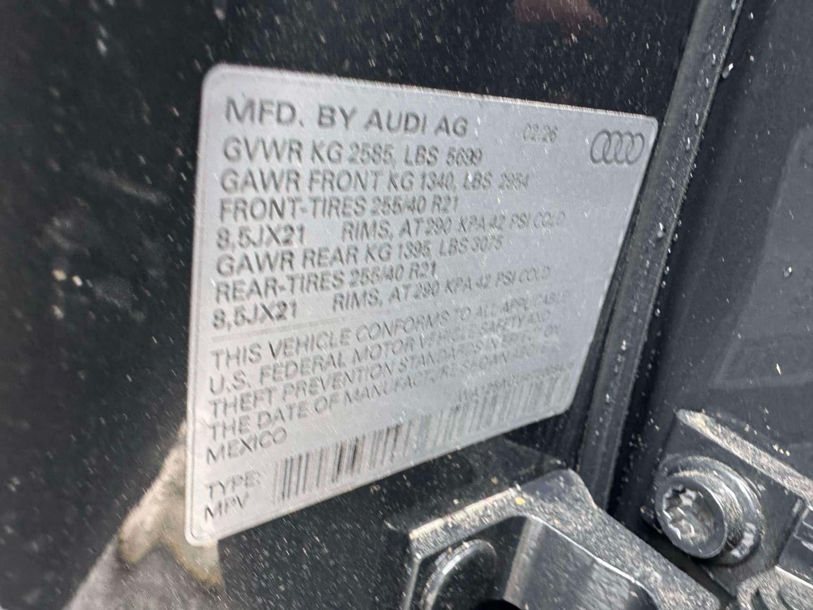 2026 Audi SQ5 Premium Plus