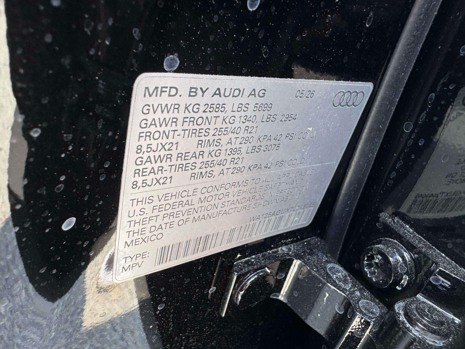 2026 Audi SQ5 Premium Plus