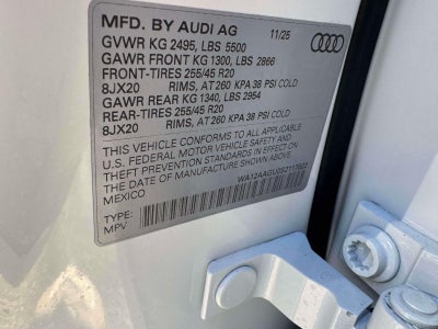 2025 Audi Q5 2.0T Premium Plus