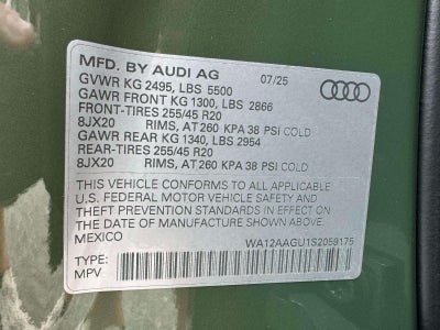2025 Audi Q5 2.0T Premium Plus