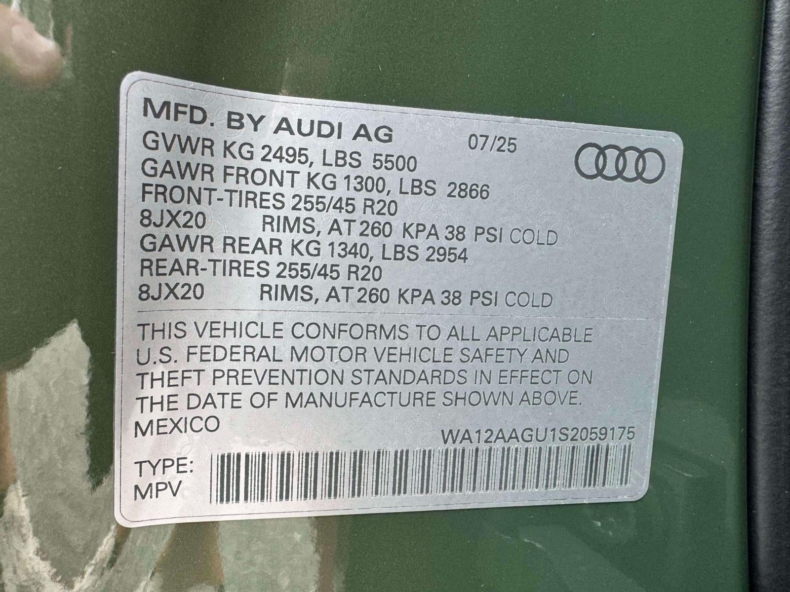 2025 Audi Q5 2.0T Premium Plus
