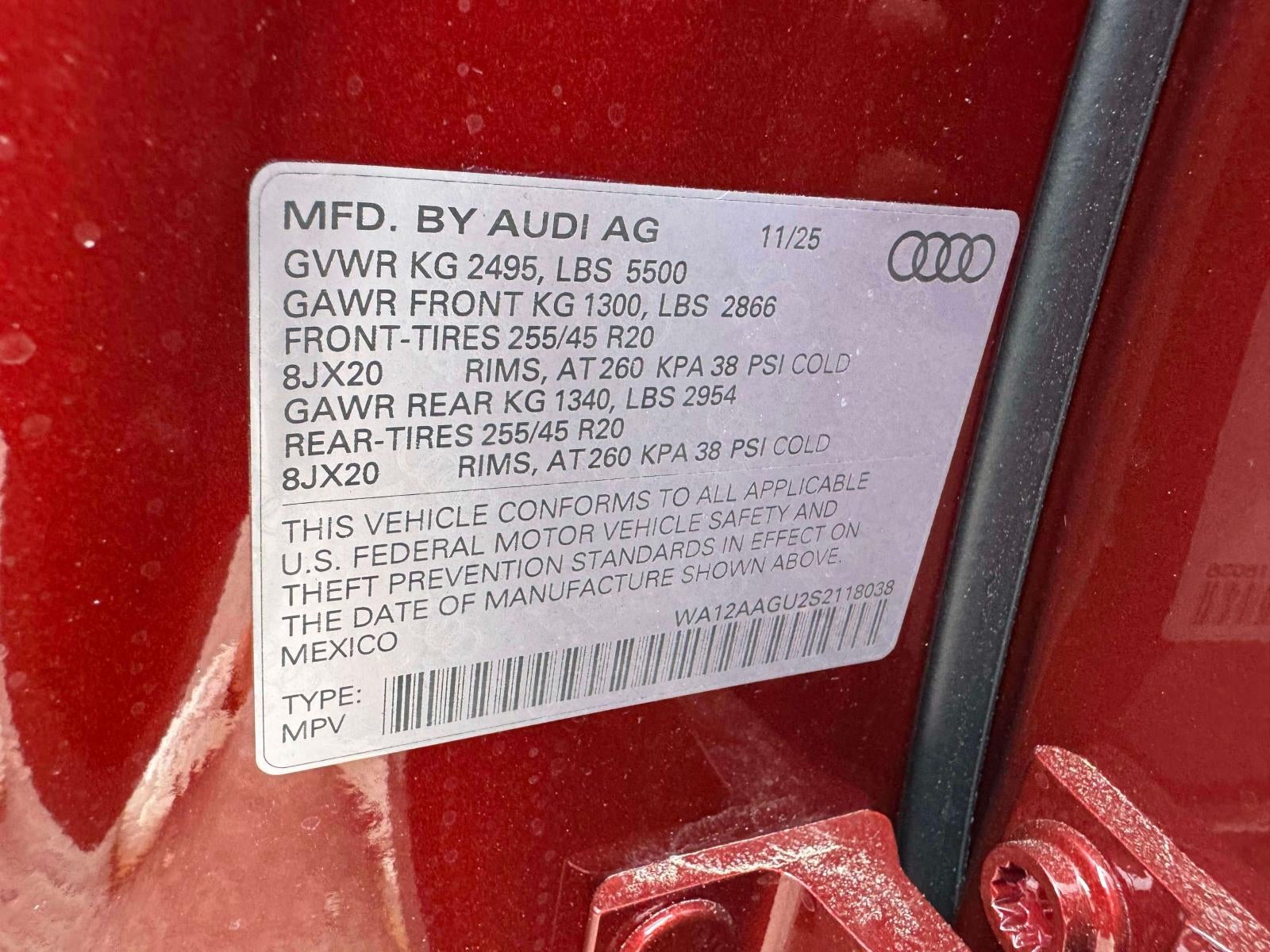 2025 Audi Q5 2.0T Premium Plus