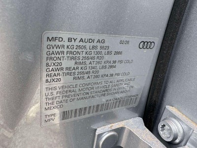2026 Audi Q5 2.0T Premium Plus