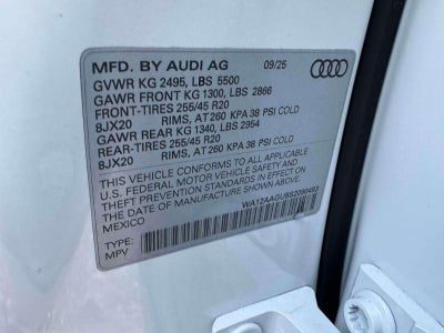 2025 Audi Q5 2.0T Premium Plus