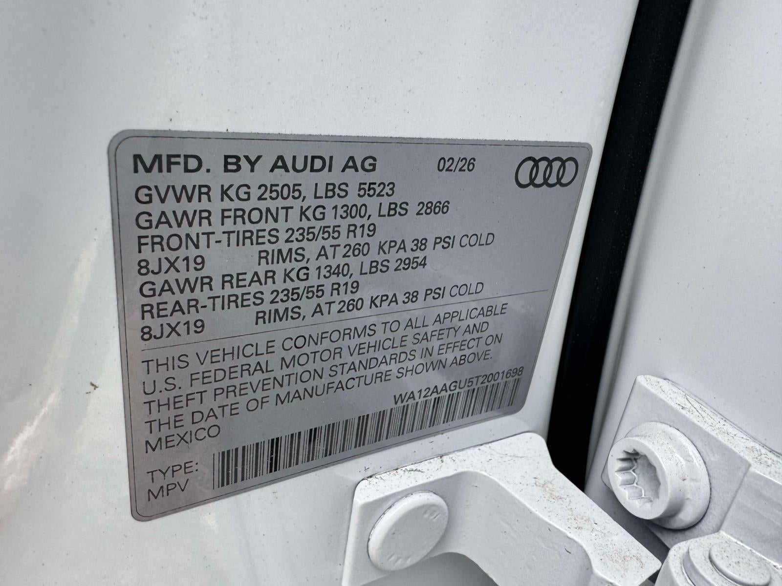 2026 Audi Q5 2.0T Premium Plus