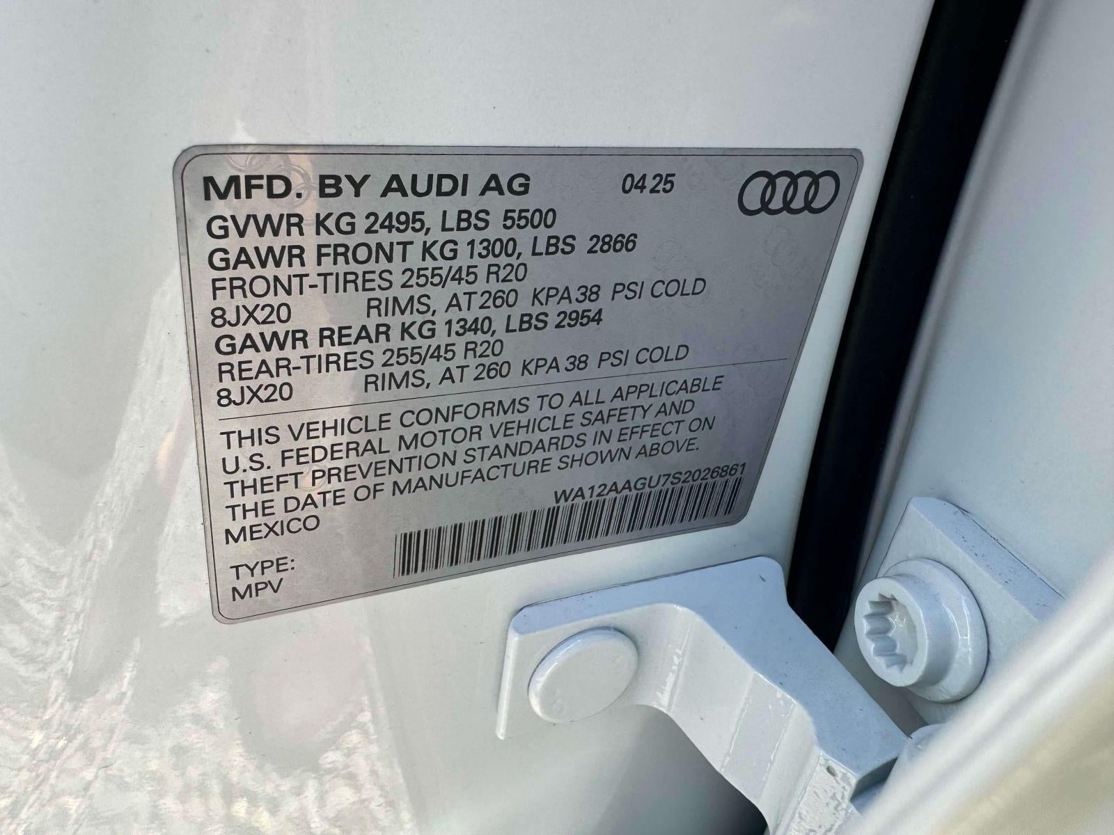 2025 Audi Q5 2.0T Premium