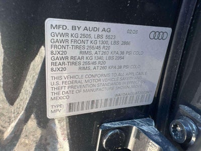 2026 Audi Q5 2.0T Premium Plus