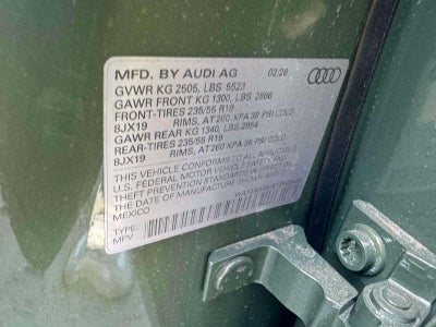 2026 Audi Q5 2.0T Premium Plus