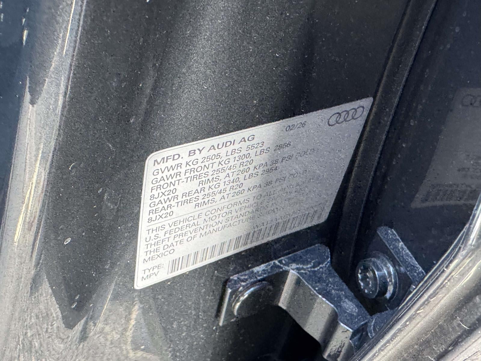 2026 Audi Q5 2.0T Premium Plus