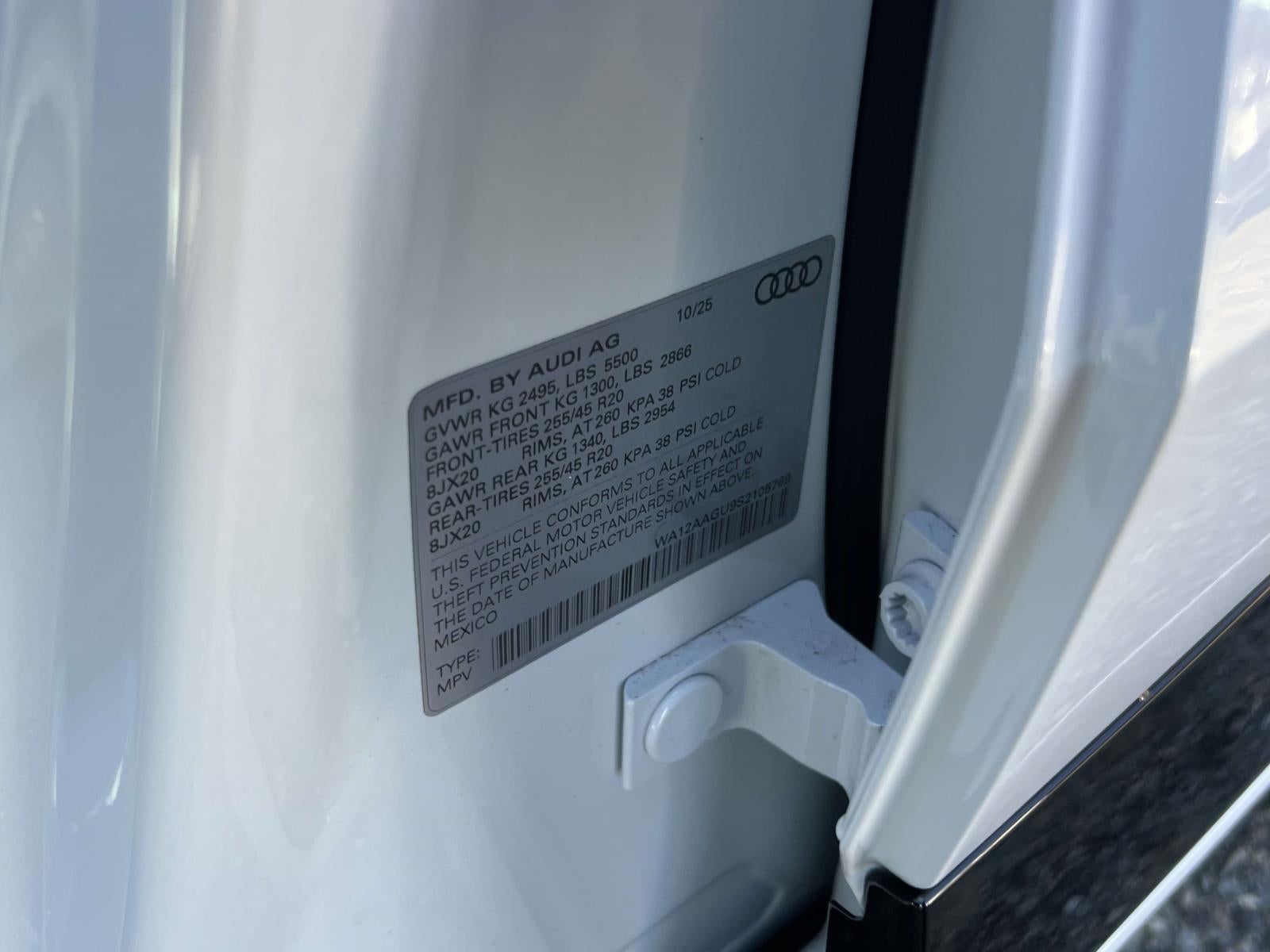 2025 Audi Q5 2.0T Premium Plus