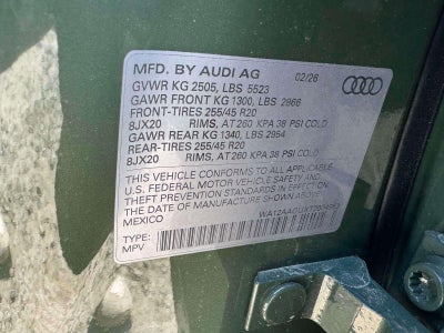2026 Audi Q5 2.0T Premium Plus