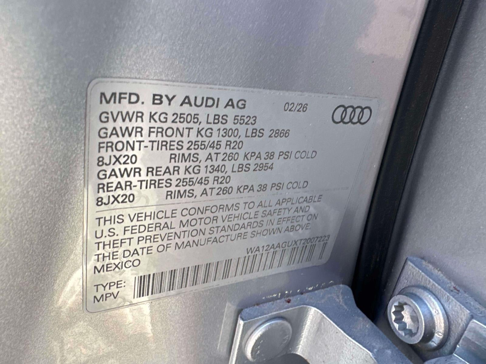 2026 Audi Q5 2.0T Premium Plus