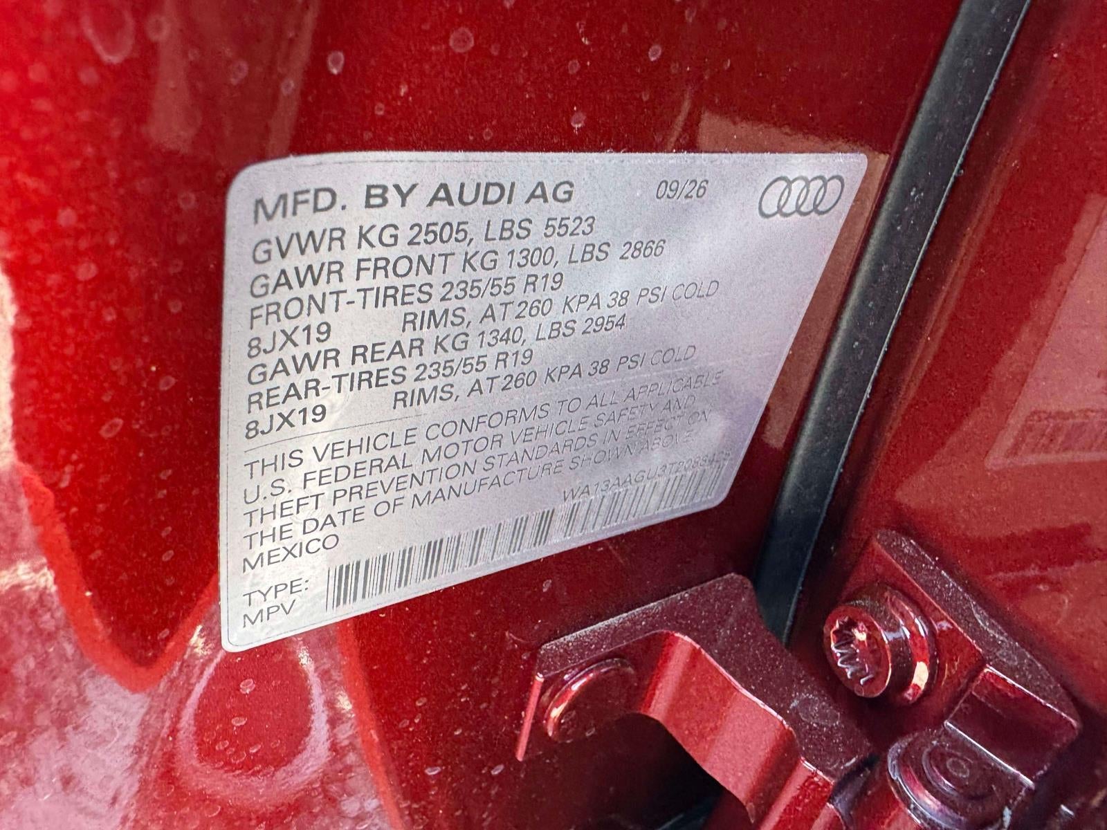 2026 Audi Q5 2.0T Prestige