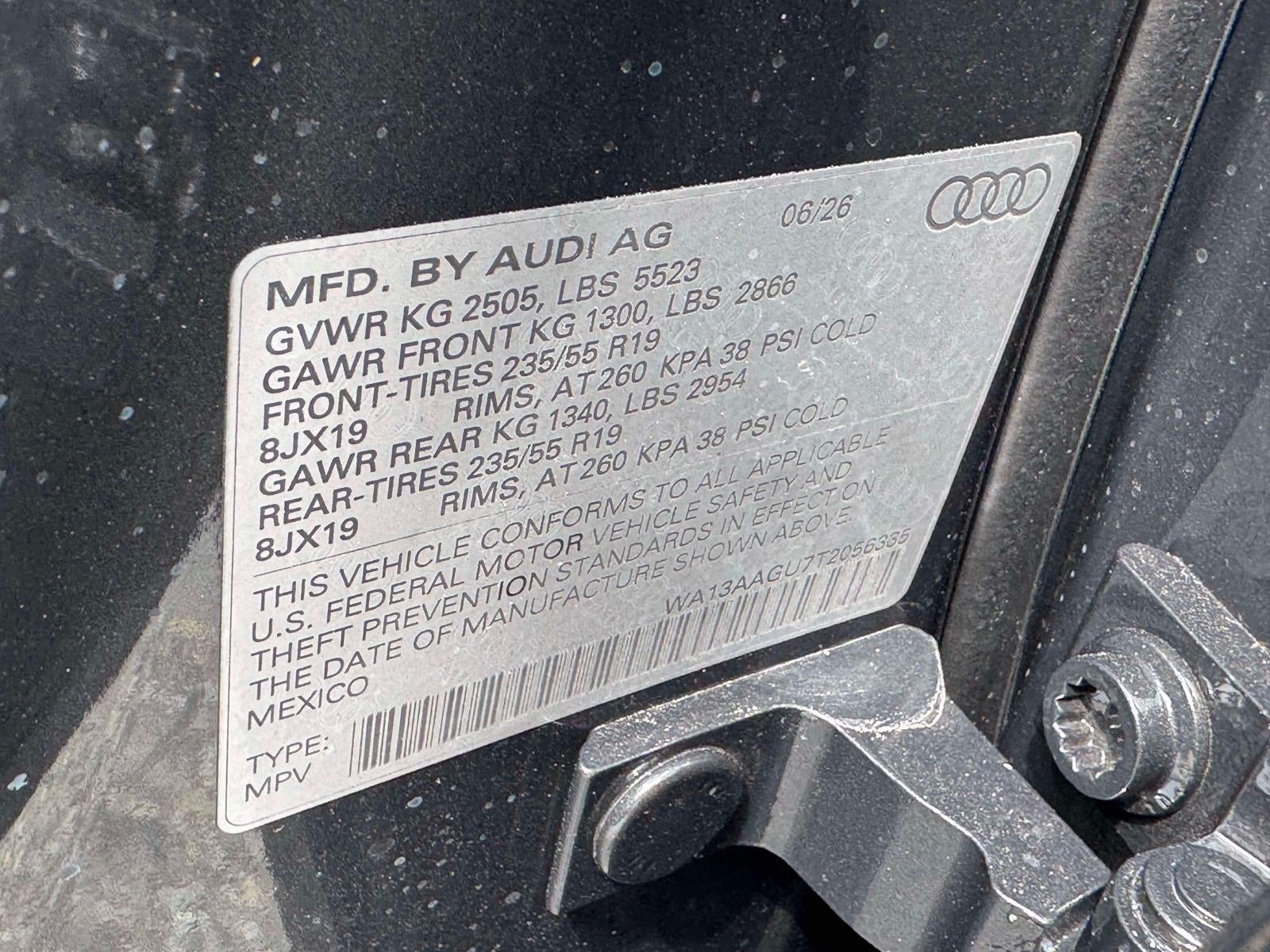 2026 Audi Q5 2.0T Prestige