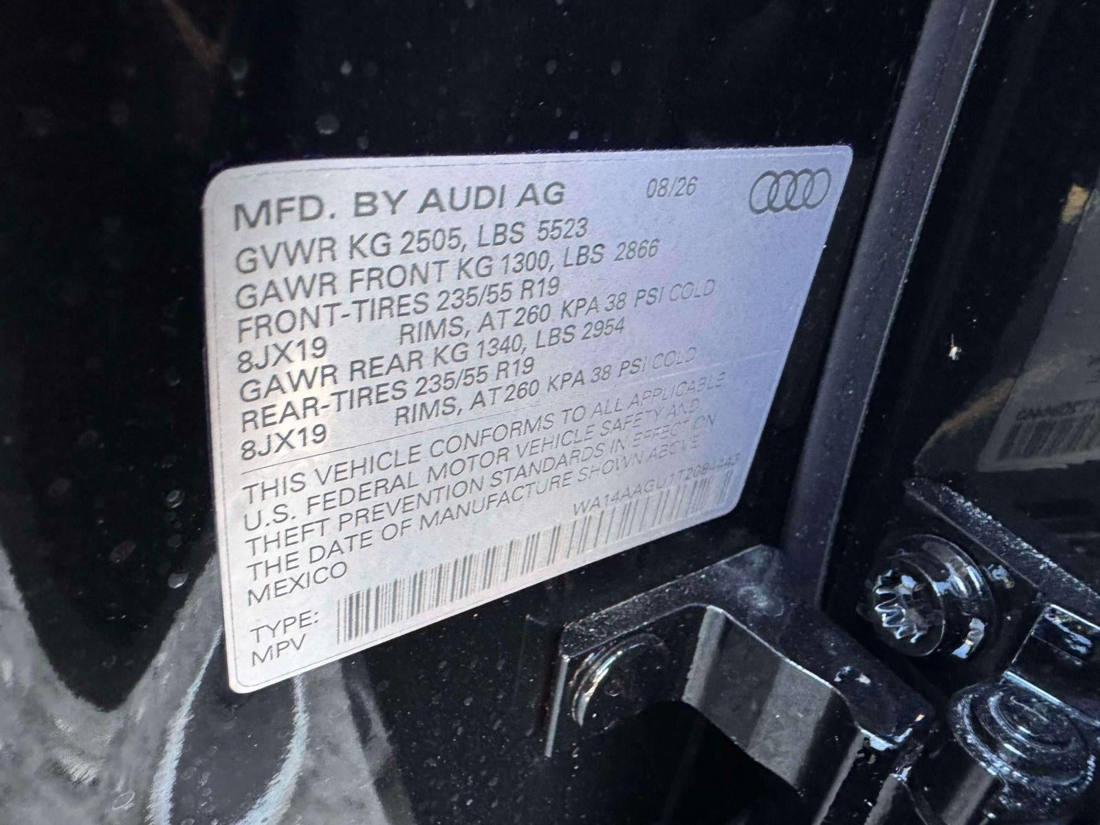 2026 Audi Q5 Premium