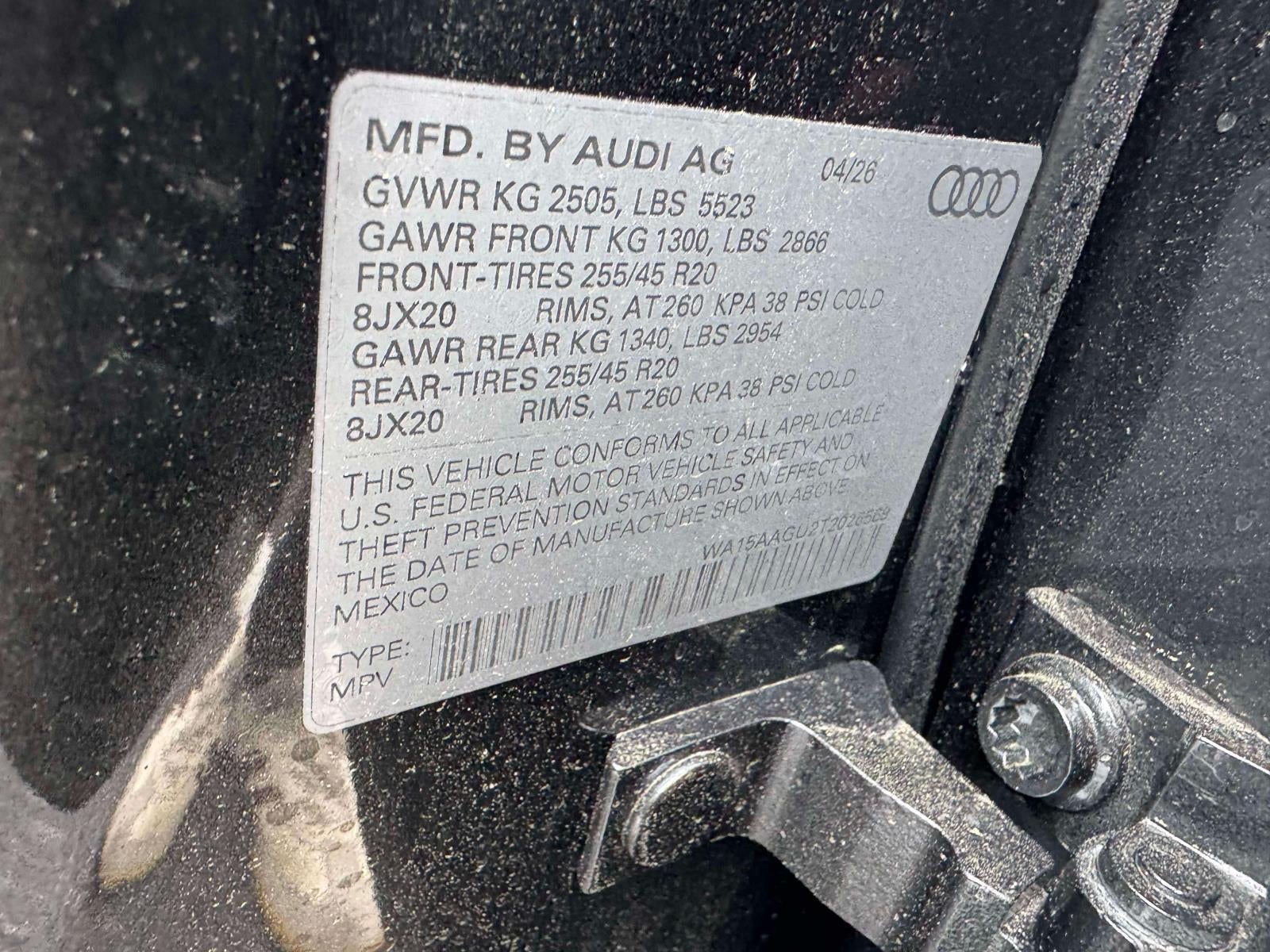 2026 Audi Q5 2.0T Premium Plus