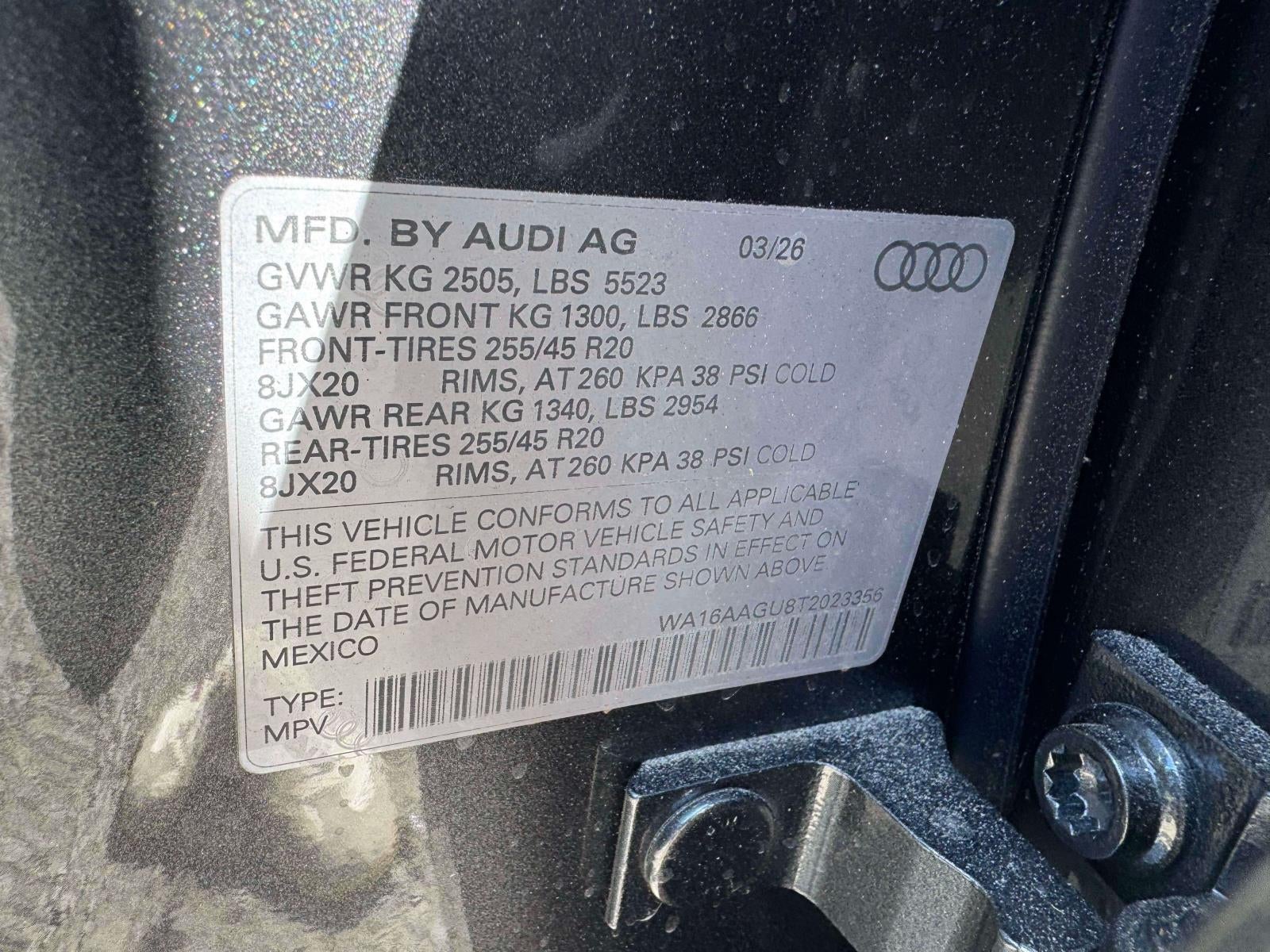 2026 Audi Q5 2.0T Prestige