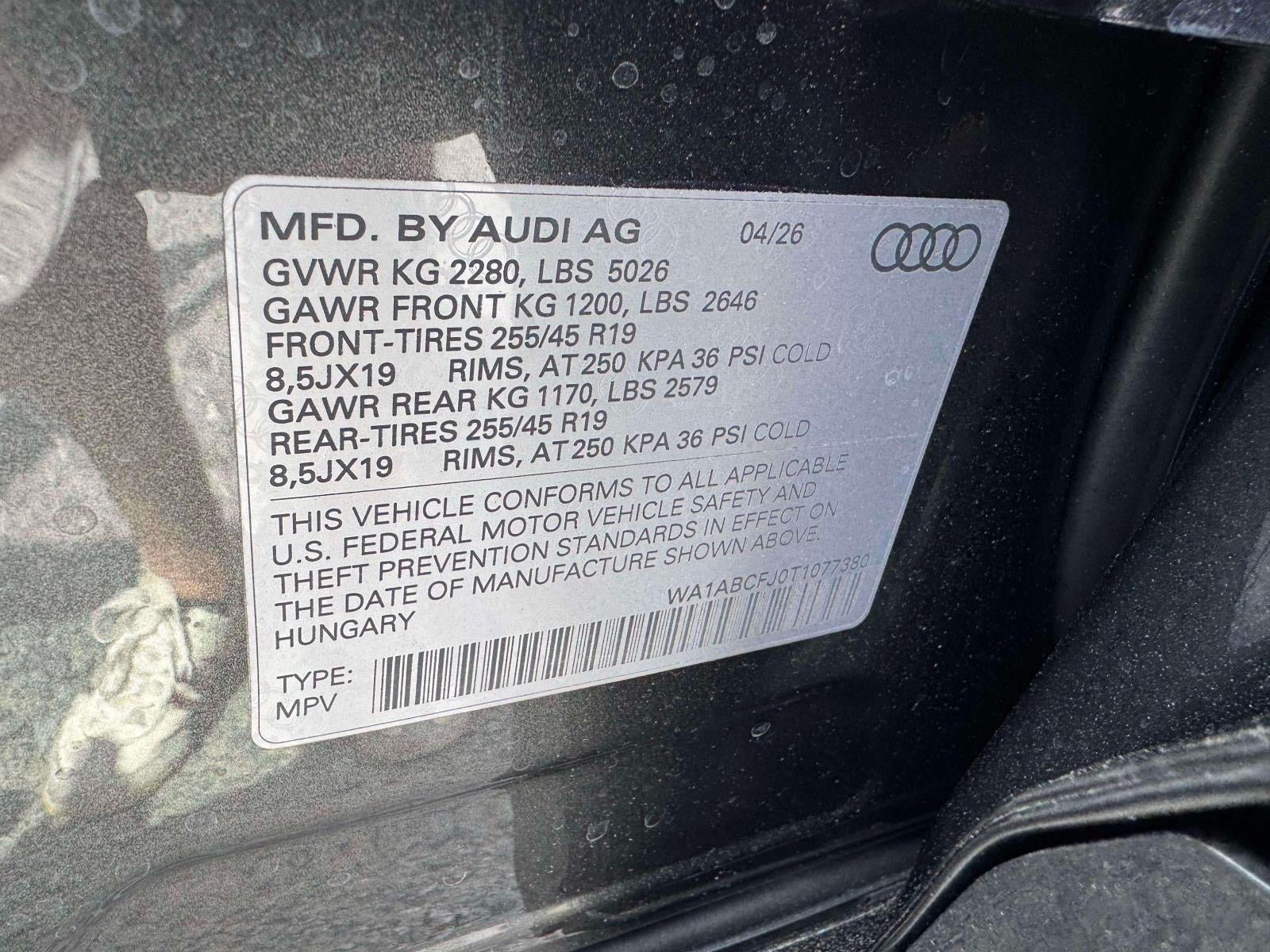 2026 Audi Q3 S line