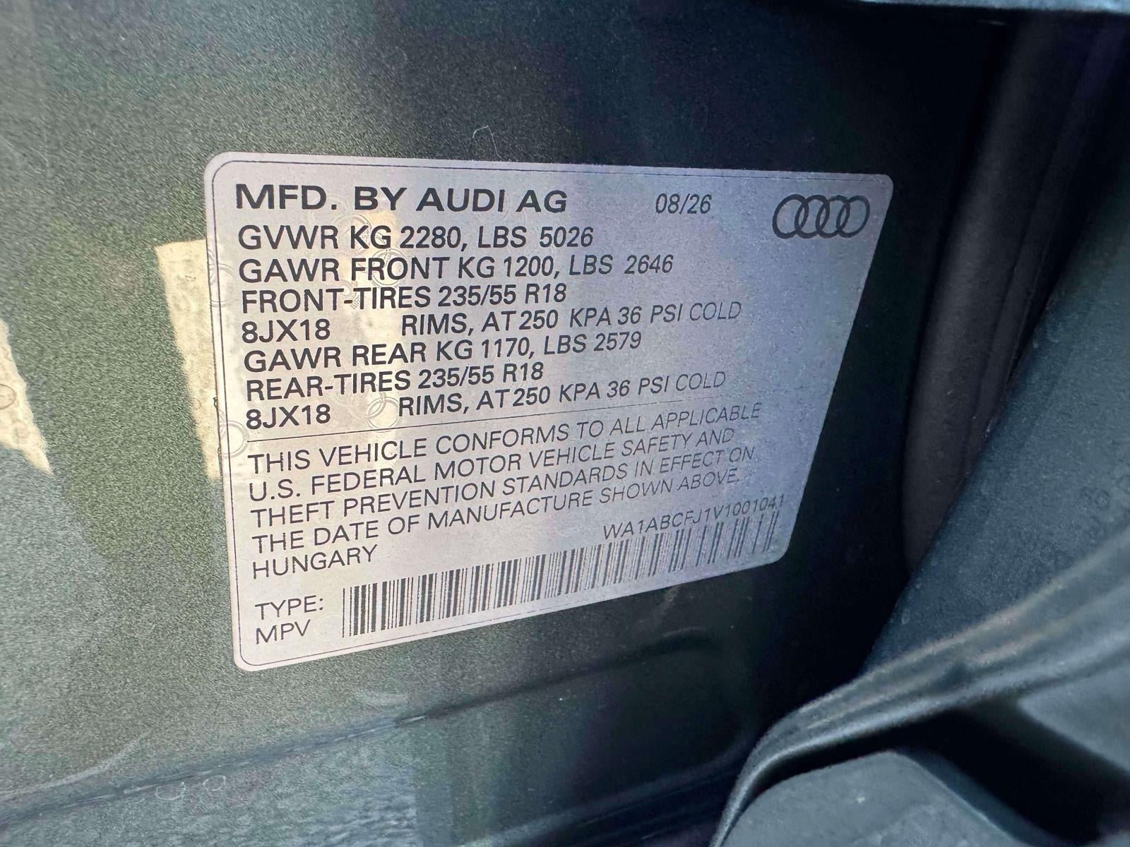 2027 Audi Q3 S line