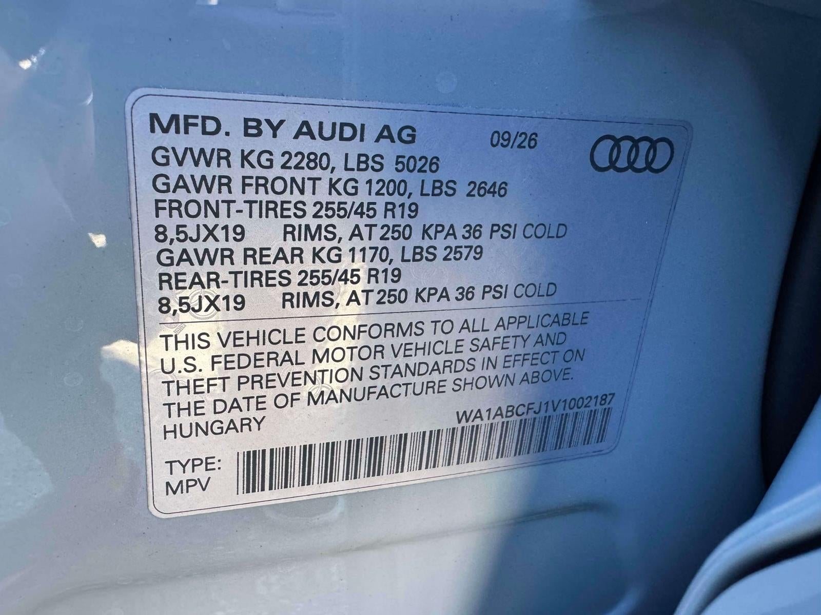 2027 Audi Q3 S line