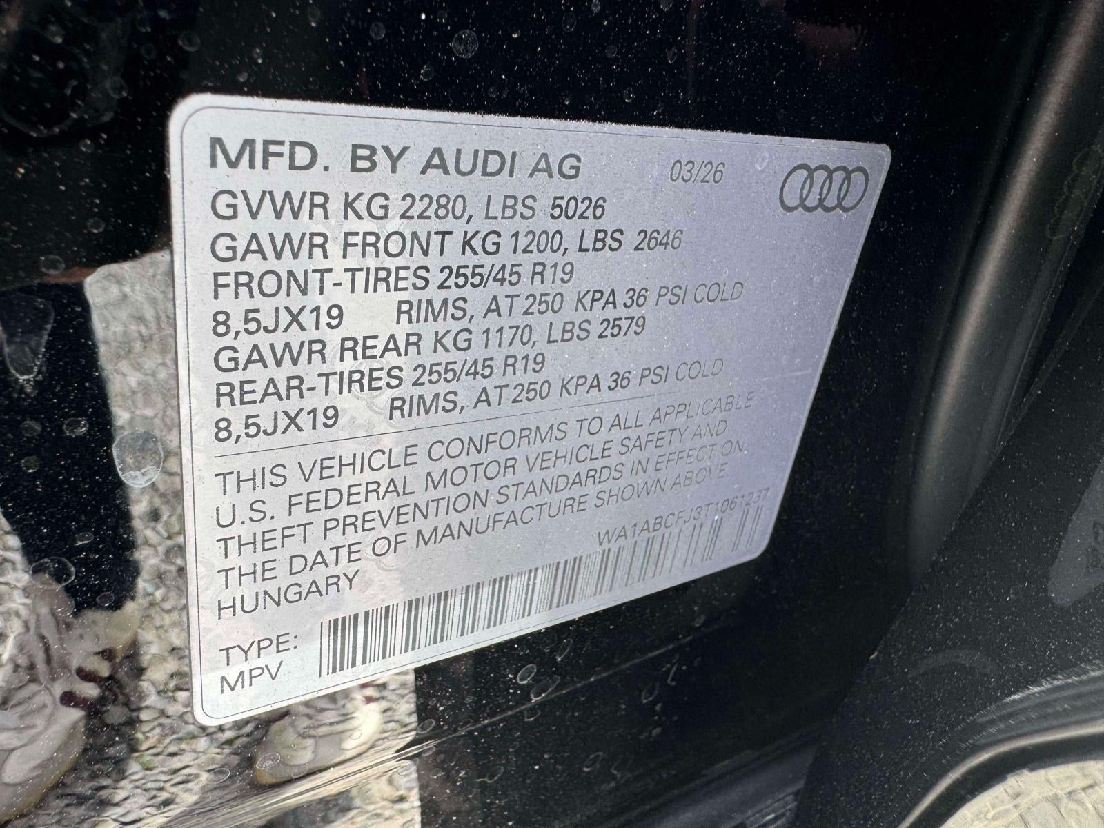 2026 Audi Q3 S line