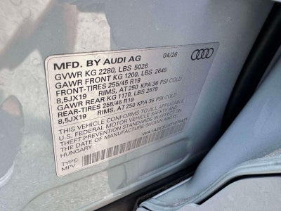 2026 Audi Q3 S line