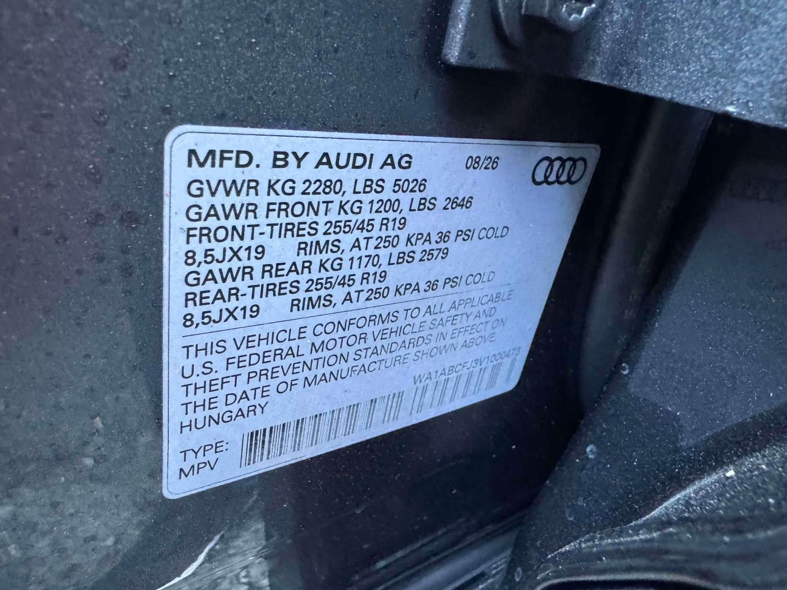 2027 Audi Q3 S line