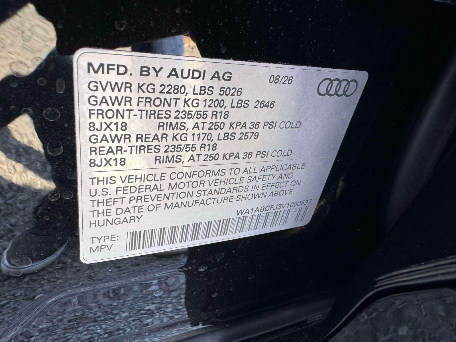 2027 Audi Q3 S line