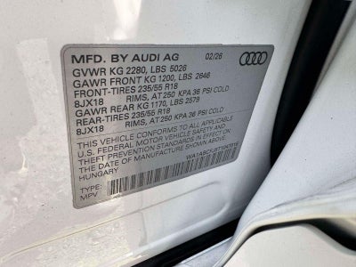 2026 Audi Q3 S line