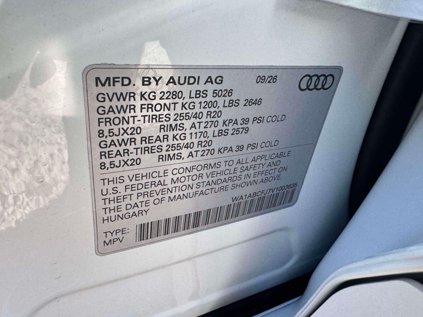 2027 Audi Q3 S line
