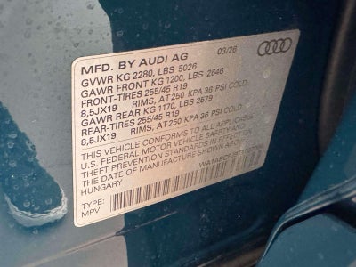 2026 Audi Q3 S line