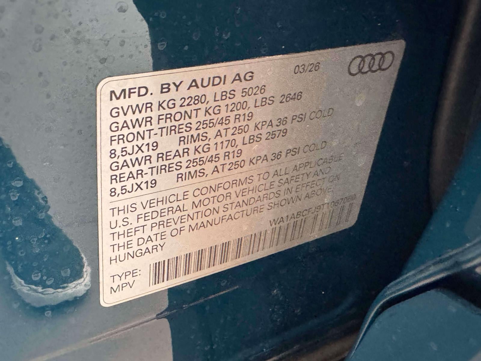 2026 Audi Q3 S line