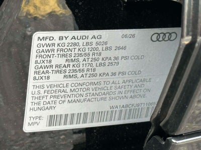 2026 Audi Q3 S line