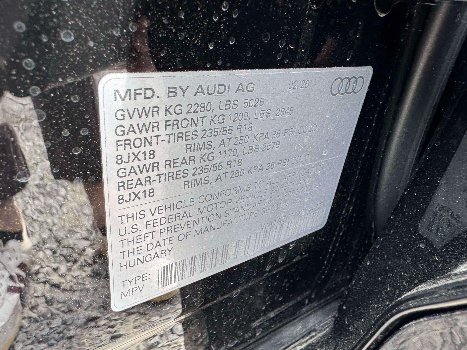 2026 Audi Q3 S line