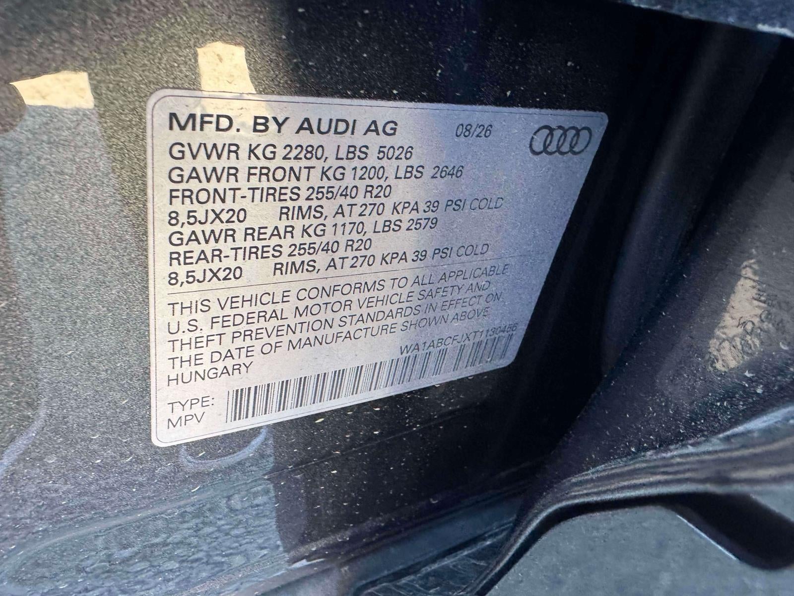 2026 Audi Q3 S line