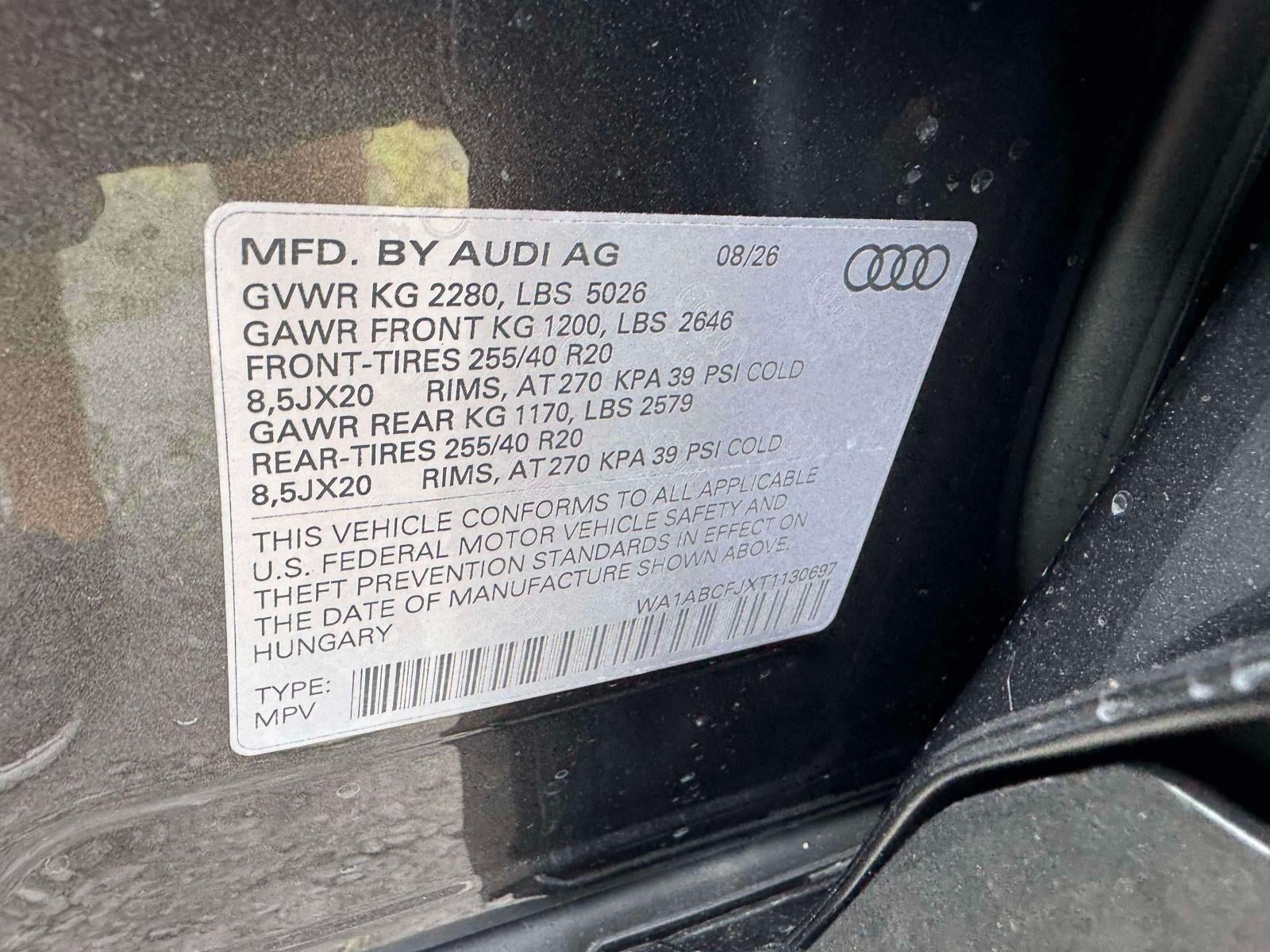 2026 Audi Q3 S line