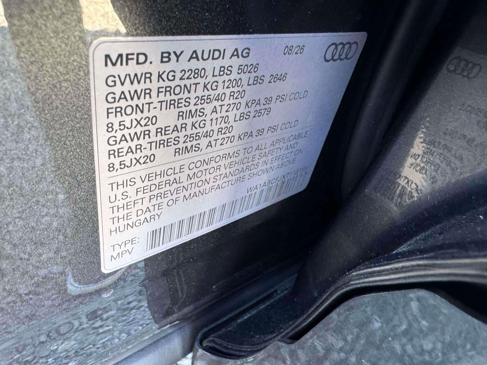 2026 Audi Q3 S line