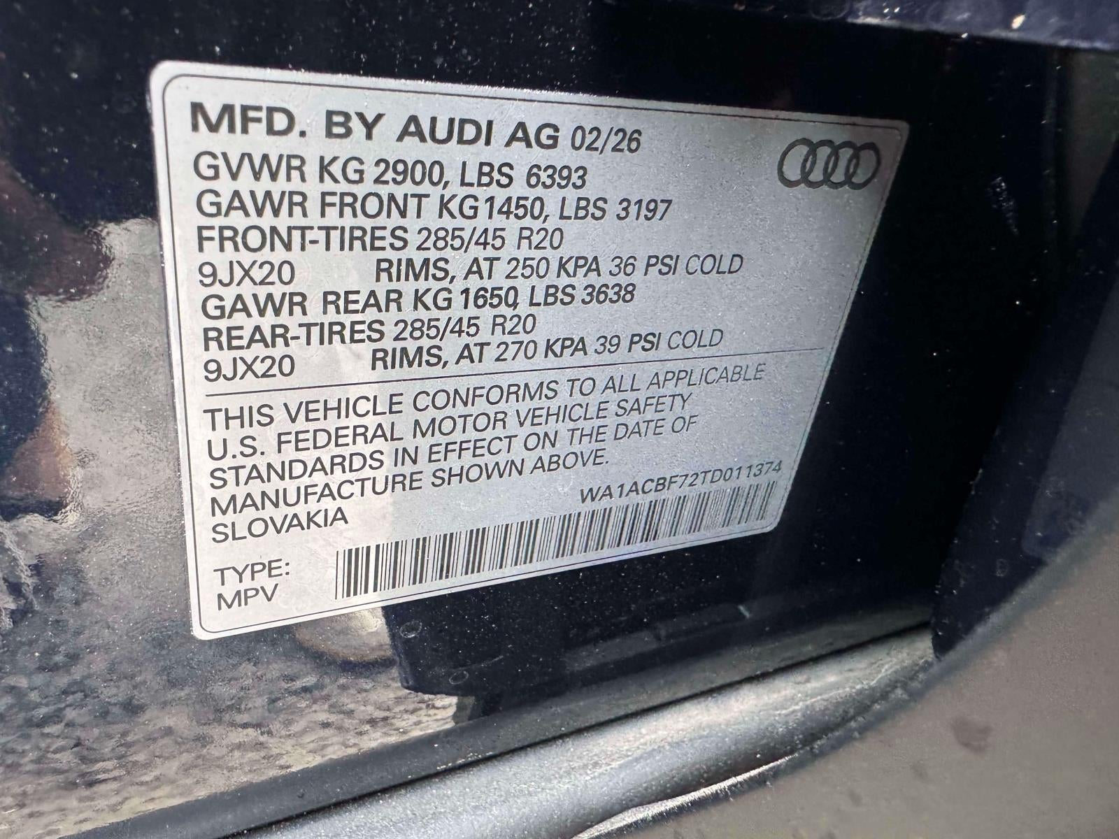 2026 Audi Q7 45 Premium