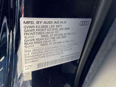 2025 Audi Q8 55 Premium