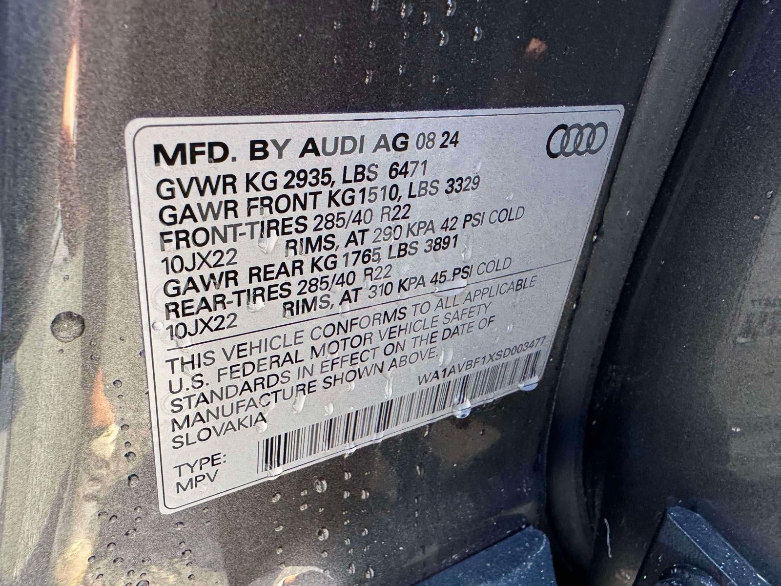 2025 Audi Q8 55 Premium