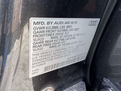 2026 Audi SQ8 4.0T Premium Plus