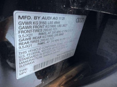 2026 Audi SQ7 Premium Plus