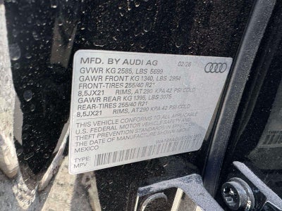 2026 Audi SQ5 Sportback Premium Plus