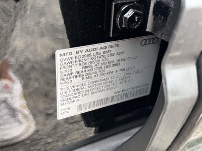 2026 Audi Q7 55 Premium