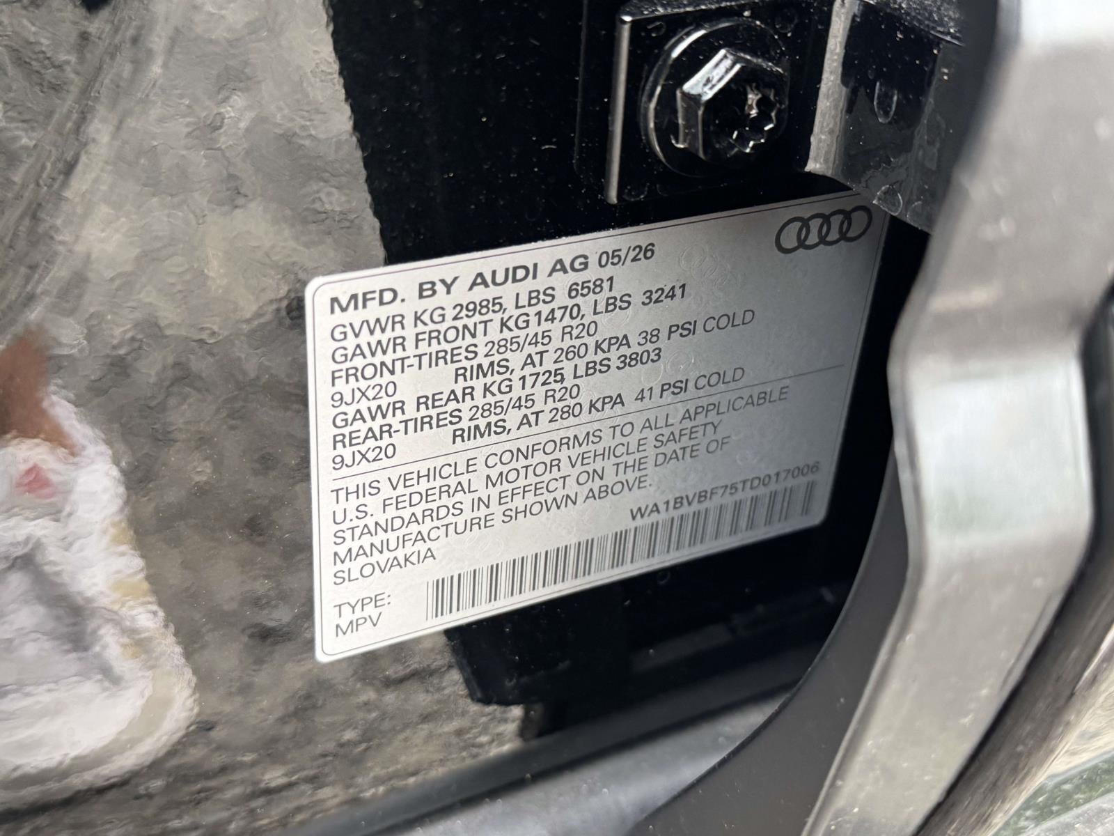 2026 Audi Q7 55 Premium