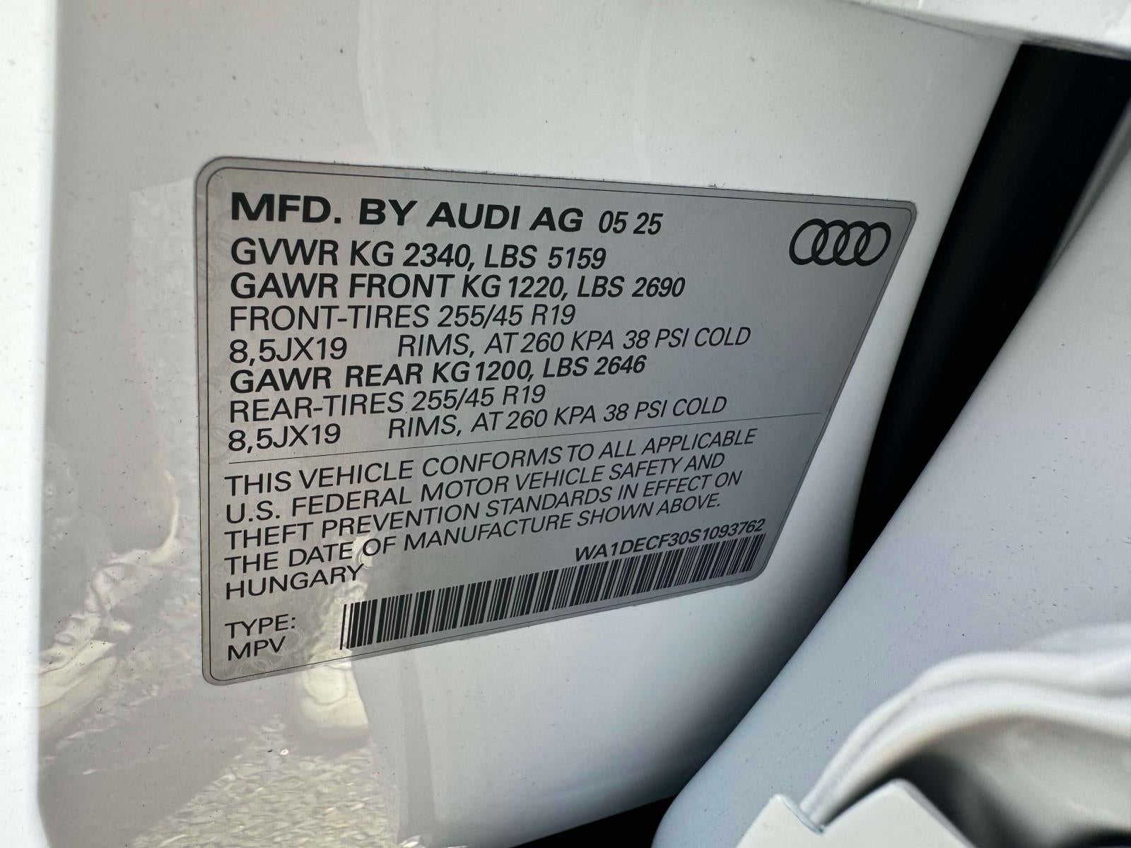2025 Audi Q3 Premium