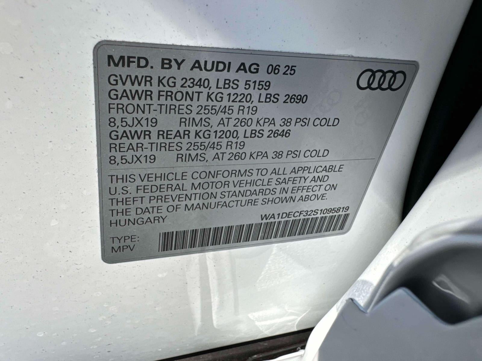 2025 Audi Q3 Premium